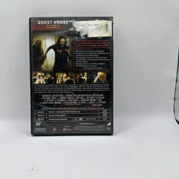 Boogeyman 2 DVD Director's Cut Horror Thriller Ghost House Pictures Fright - Picture 2 of 3